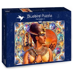 Bluebird Puzzle (70176) - Andrew Farley: "Ramesses II" - 1000 pieces puzzle