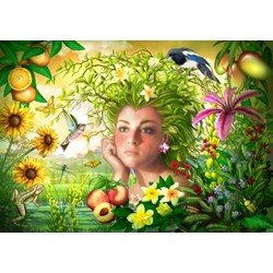 Bluebird Puzzle (70179) - Ciro Marchetti: "Spirit of Summer" - 1000 pieces puzzle