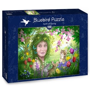 Bluebird Puzzle (70182) - Ciro Marchetti: "Spirit of Spring" - 1000 pieces puzzle