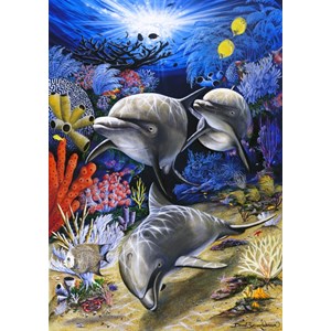 Bluebird Puzzle (70095) - Dann Spider Warren: "In Search Of Mischief" - 1000 pieces puzzle