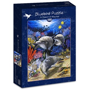Bluebird Puzzle (70095) - Dann Spider Warren: "In Search Of Mischief" - 1000 pieces puzzle