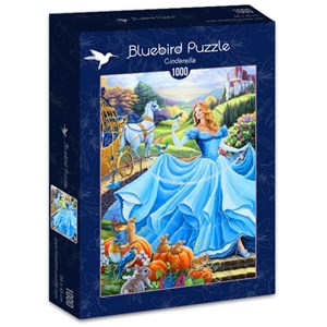 Bluebird Puzzle (70085) - Jenny Newland: "Cinderella" - 1000 pieces puzzle