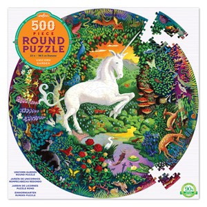 eeBoo (EPZFUNG) - "Unicorn Garden" - 500 pieces puzzle