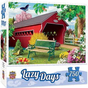 MasterPieces (31815) - "Lazy Days, Springtime" - 750 pieces puzzle