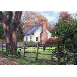 Grafika (02768) - Chuck Pinson: "Where Time Moves Slower" - 1000 pieces puzzle