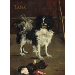 Grafika (01745) - Edouard Manet: "The Japanese Dog, 1875" - 2000 pieces puzzle