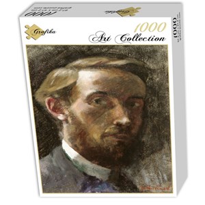 Grafika (01807) - Edouard Vuillard: "Self-Portrait, Aged 21, 1889" - 1000 pieces puzzle