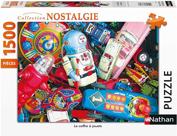 Nathan (87804) - "Toy box" - 1500 pieces puzzle