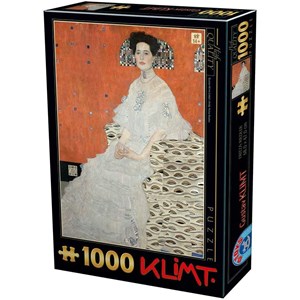 D-Toys (76861) - Gustav Klimt: "Fritza Riedler" - 1000 pieces puzzle
