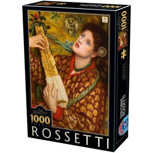 D-Toys (76823) - Dante Gabriel Rossetti: "A Christmas Carol" - 1000 pieces puzzle