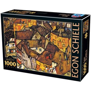 D-Toys (76830) - Egon Schiele: "Crescent Of Houses" - 1000 pieces puzzle