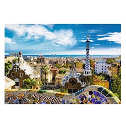 Trefl (26147) - "Park Güell, Barcelona" - 1500 pieces puzzle