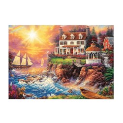 Trefl (10582) - "A Quiet Haven" - 1000 pieces puzzle
