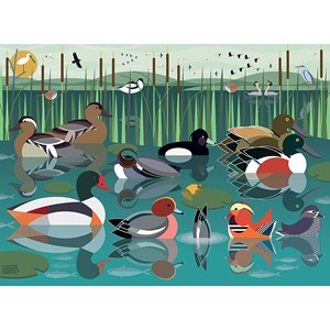 Ravensburger (16411) - "I Like Birds" - 500 pieces puzzle