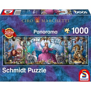 Schmidt Spiele (59612) - Ciro Marchetti: "Ice Palace" - 1000 pieces puzzle