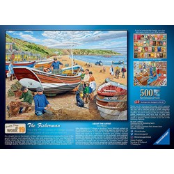 Ravensburger (16414) - Trevor Mitchell: "Happy Days at Work" - 500 pieces puzzle