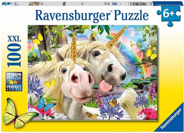 Ravensburger (12898) - "Don't Worry, Be Happy" - 100 pieces puzzle