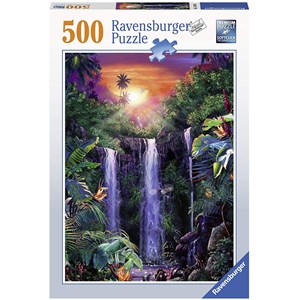 Ravensburger (14840) - "Magical Waterfall" - 500 pieces puzzle
