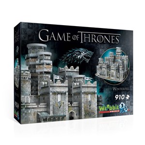 Wrebbit (W3D-2018) - "Game of Thrones, Winterfell" - 910 pieces puzzle