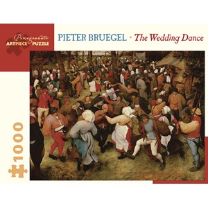 Pomegranate (aa1030) - Pieter Brueghel the Elder: "The Wedding Dance" - 1000 pieces puzzle