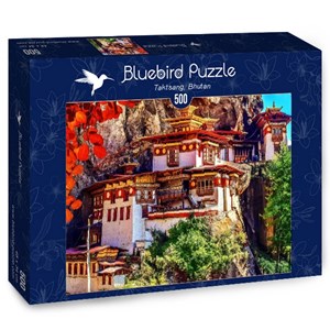 Bluebird Puzzle (70013) - "Taktsang, Bhutan" - 500 pieces puzzle