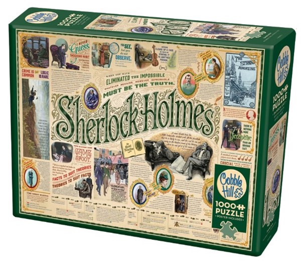 Cobble Hill (80293) - "Sherlock" - 1000 pieces puzzle