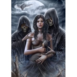 Grafika (01085) - Cris Ortega: "Spirit of the Night" - 1000 pieces puzzle