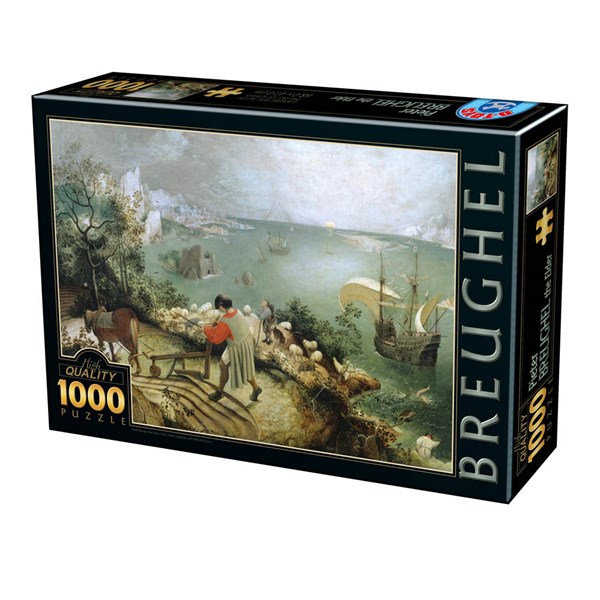 D-Toys (75826) - Pieter Brueghel the Elder: "Pieter Brueghel" - 1000 pieces puzzle
