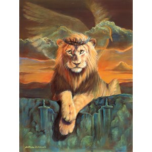 SunsOut (66048) - William Clayton Hallmark: "Lion of Judah" - 500 pieces puzzle