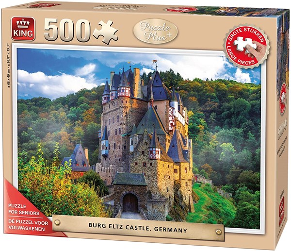 King International (55844) - "Burg Eltz Castle" - 500 pieces puzzle