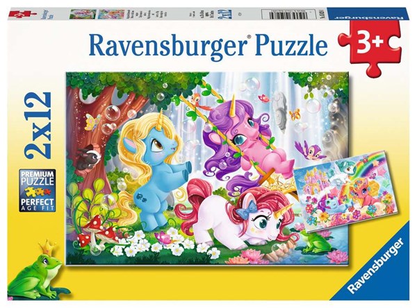 Ravensburger (05028) - "Magical Unicorn World" - 12 pieces puzzle