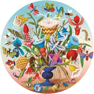 eeBoo (EPZFCZB) - "Flower Bouqet" - 500 pieces puzzle