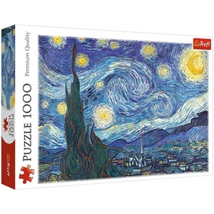 Trefl (10560) - Vincent van Gogh: "The Starry Night" - 1000 pieces puzzle