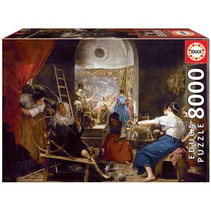 Educa (18584) - Diego Velázquez: "The Spinners" - 8000 pieces puzzle