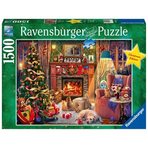 Ravensburger (16558) - "At Christmas" - 1500 pieces puzzle