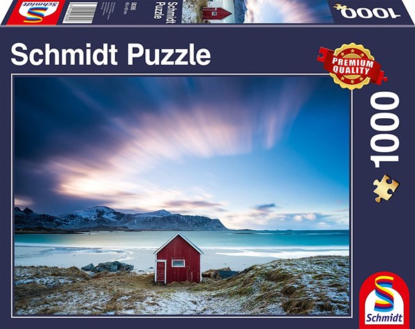 Schmidt Spiele (58395) - "Hut on the Atlantic Coast" - 1000 pieces puzzle
