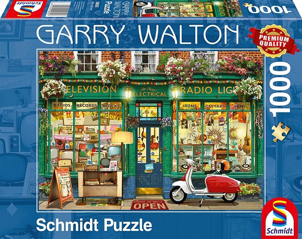 Schmidt Spiele (59605) - Garry Walton: "Electronics Shop" - 1000 pieces puzzle