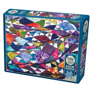 Cobble Hill (85079) - Helen Klebesadel: "Portrait of a Quilt" - 500 pieces puzzle