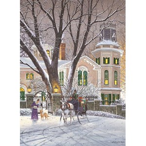 Cobble Hill (85073) - Douglas Laird: "Sleigh Ride" - 500 pieces puzzle