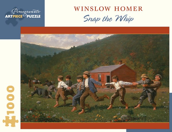 Pomegranate (aa1066) - Winslow Homer: "Snap the Whip, 1872" - 1000 pieces puzzle