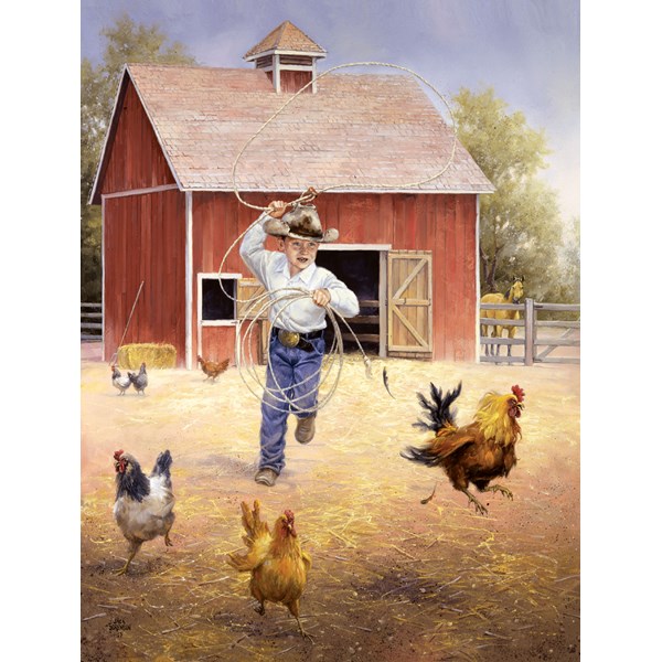 SunsOut (16887) - Jack Sorenson: "Fowl Play" - 500 pieces puzzle