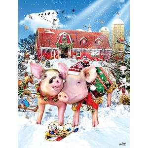 SunsOut (35028) - Lori Schory: "Christmas Sweater" - 500 pieces puzzle