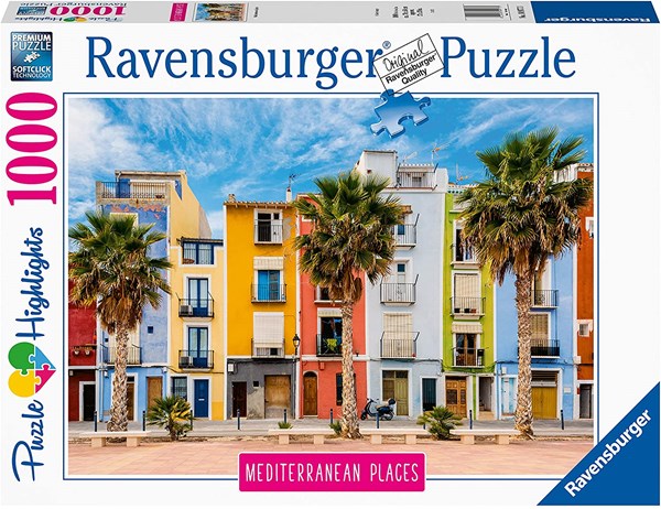 Ravensburger (14977) - "Alicante, Villajoyosa" - 1000 pieces puzzle