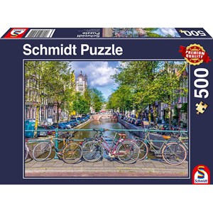 Schmidt Spiele (58942) - "Amsterdam" - 500 pieces puzzle