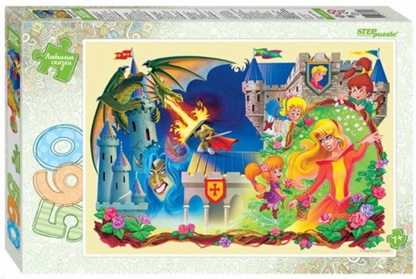 Step Puzzle (78101) - "The Sleeping Beauty" - 560 pieces puzzle