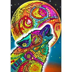 Bluebird Puzzle (70203) - Dean Russo: "Howling Wolf" - 1000 pieces puzzle