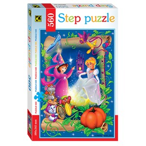 Step Puzzle (78099) - "Cinderella" - 560 pieces puzzle