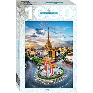 Step Puzzle (79148) - "Chinatown in Bangkok, Thailand" - 1000 pieces puzzle