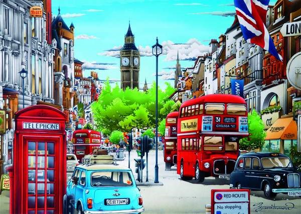Dino (53215) - "London" - 1000 pieces puzzle