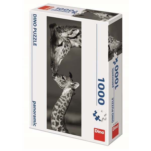 Dino (54537) - "Giraffes" - 1000 pieces puzzle